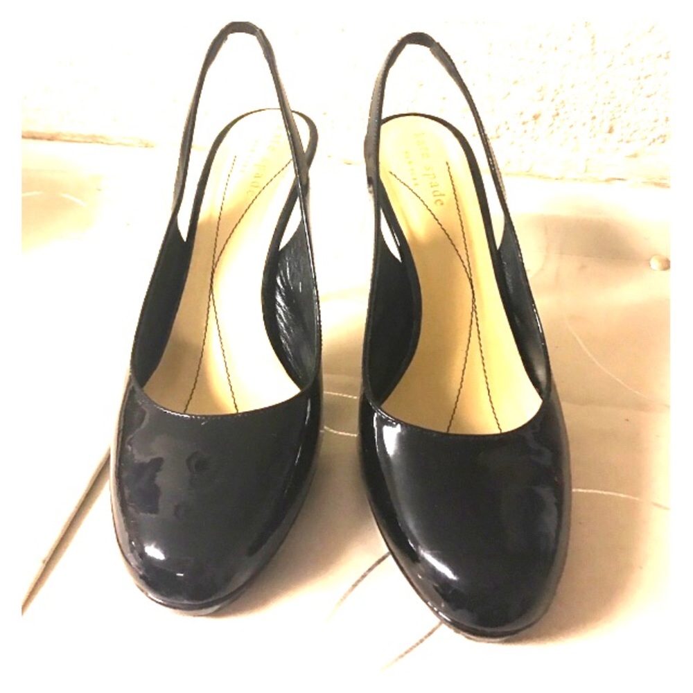 Kate Spade Black Dress Heels Platform